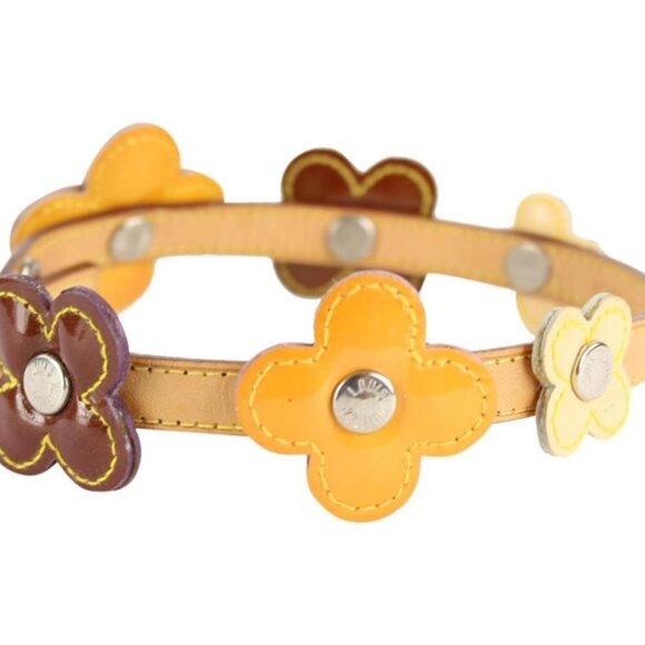 Louis Vuitton Jewelry - Louis Vuitton Multicolor Vernis Fleur x Vachetta